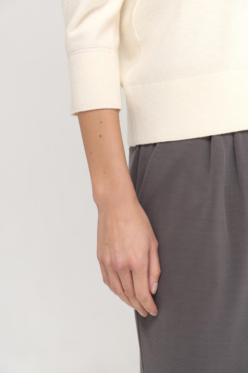 Пуловер Rabe collection кремовый