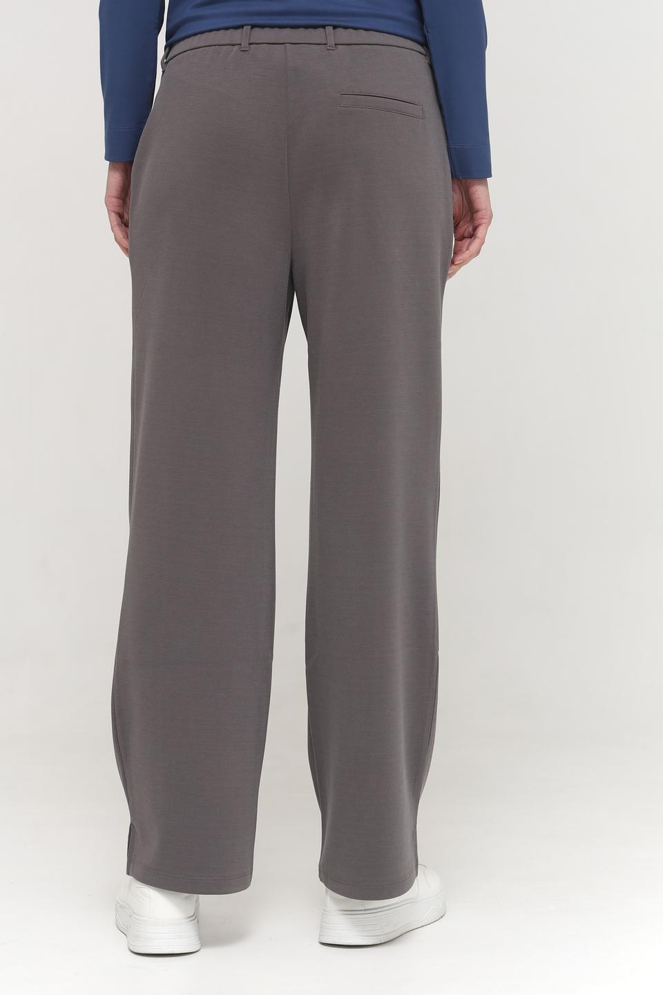 Брюки Lebek серые широкие