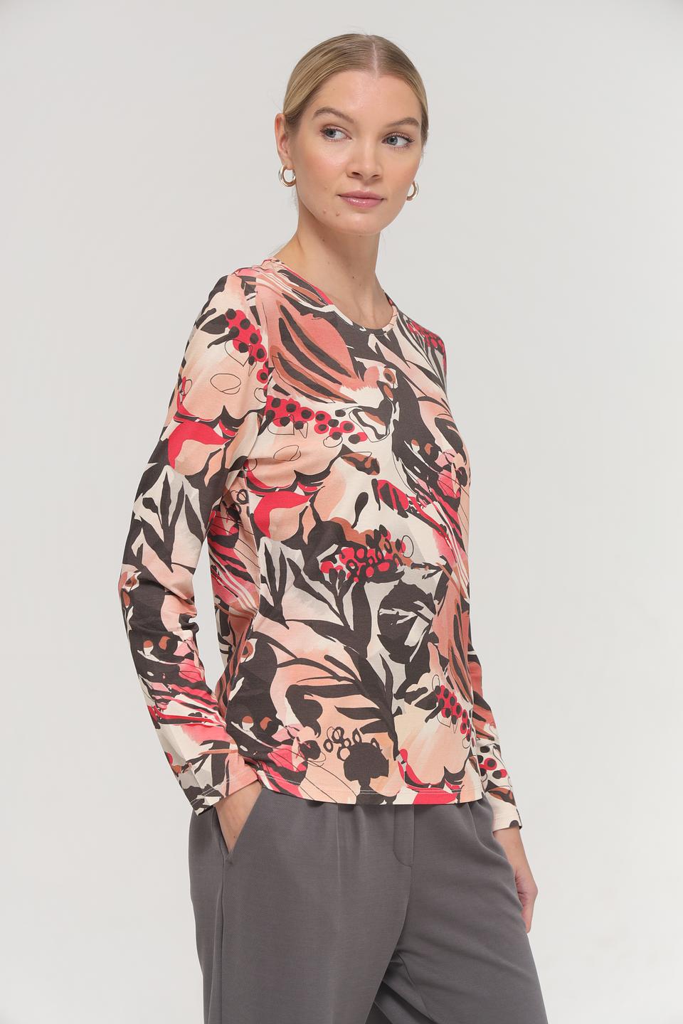 Футболка Barbara Lebek с принтом