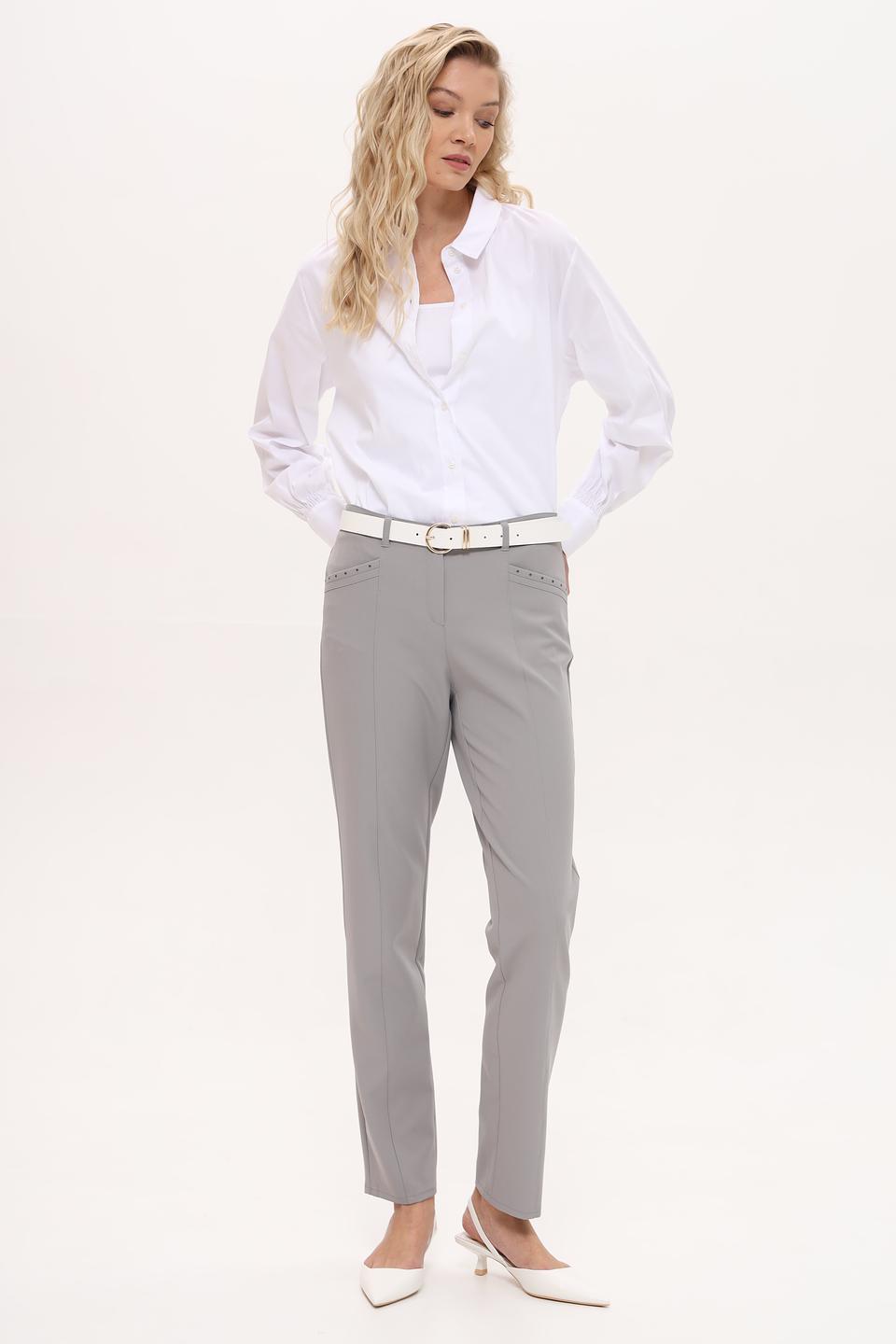 Брюки Frank Walder серые