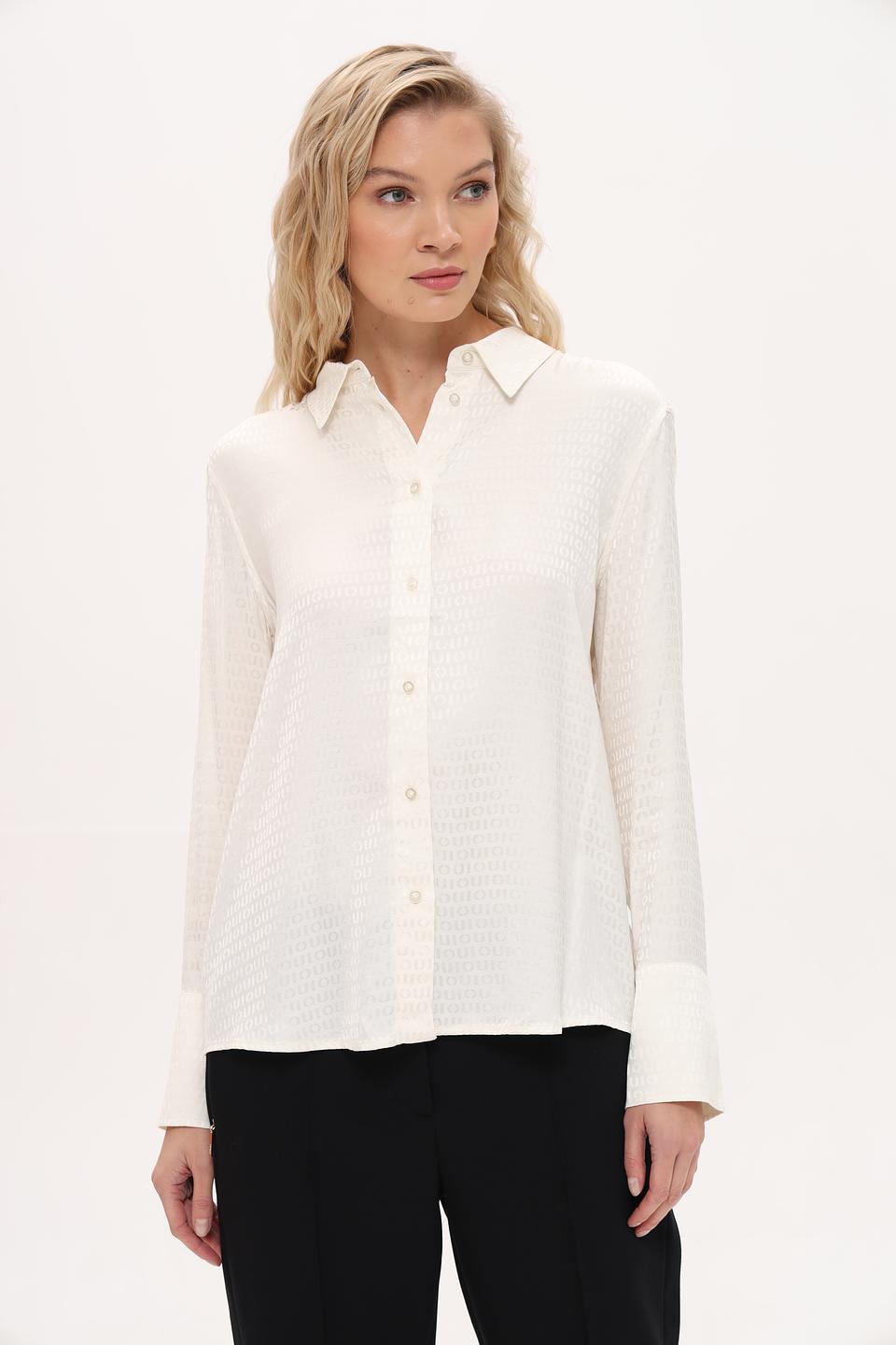 Рубашка Oui с принтом