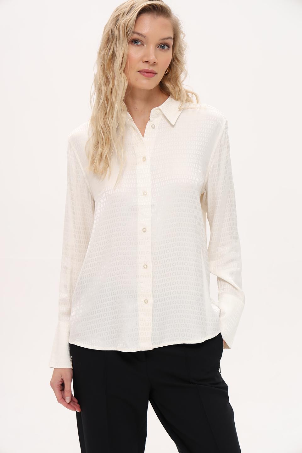 Рубашка Oui с принтом