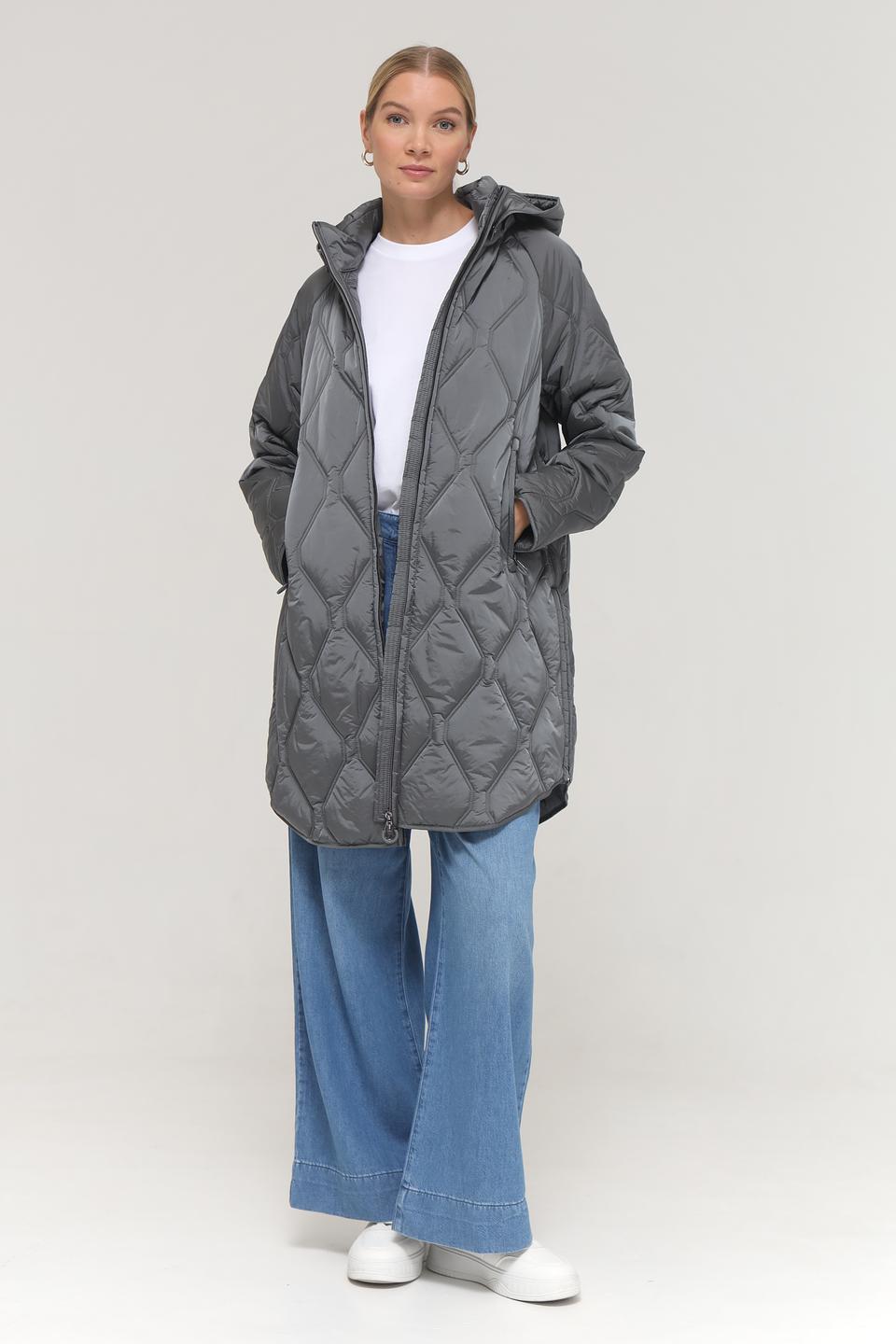 Куртка Betty Barclay стеганая серая