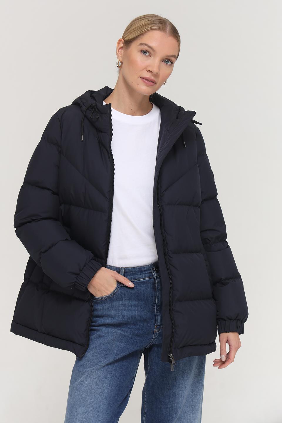 Куртка Marc Cain стеганая чёрная