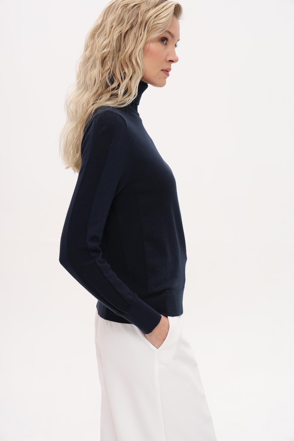 Водолазка Pezzo тёмно-синяя