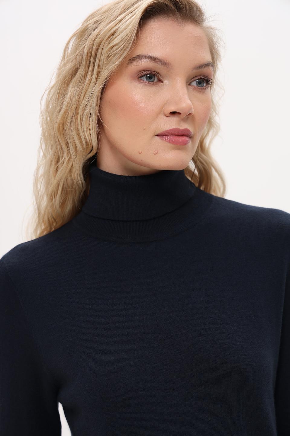 Водолазка Pezzo тёмно-синяя