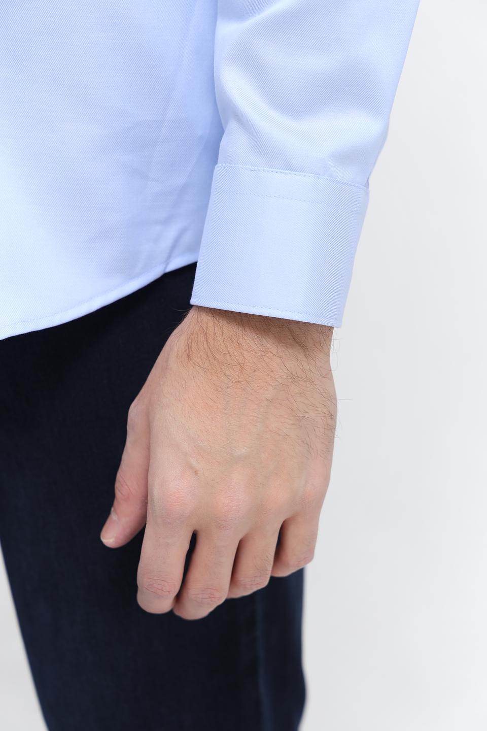 Рубашка Seidensticker голубая