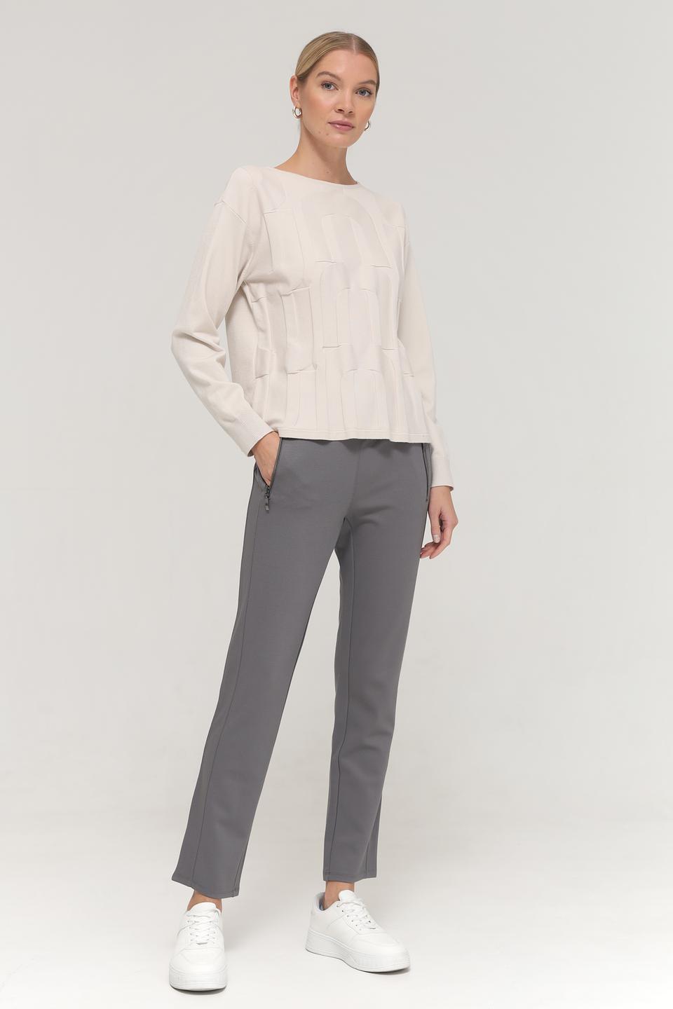 Пуловер Betty Barclay с рельефом бежевый