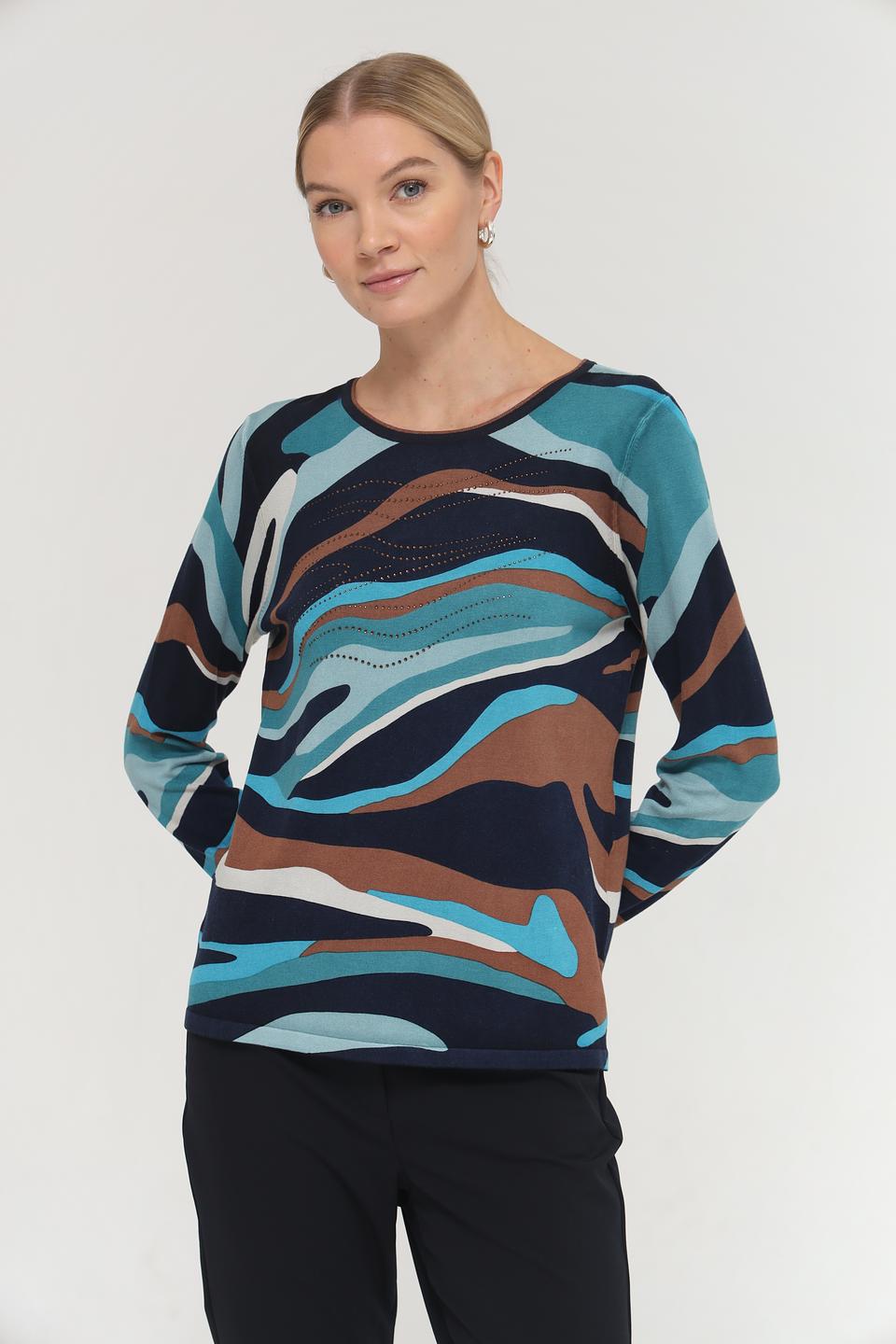 Пуловер Betty Barclay с принтом