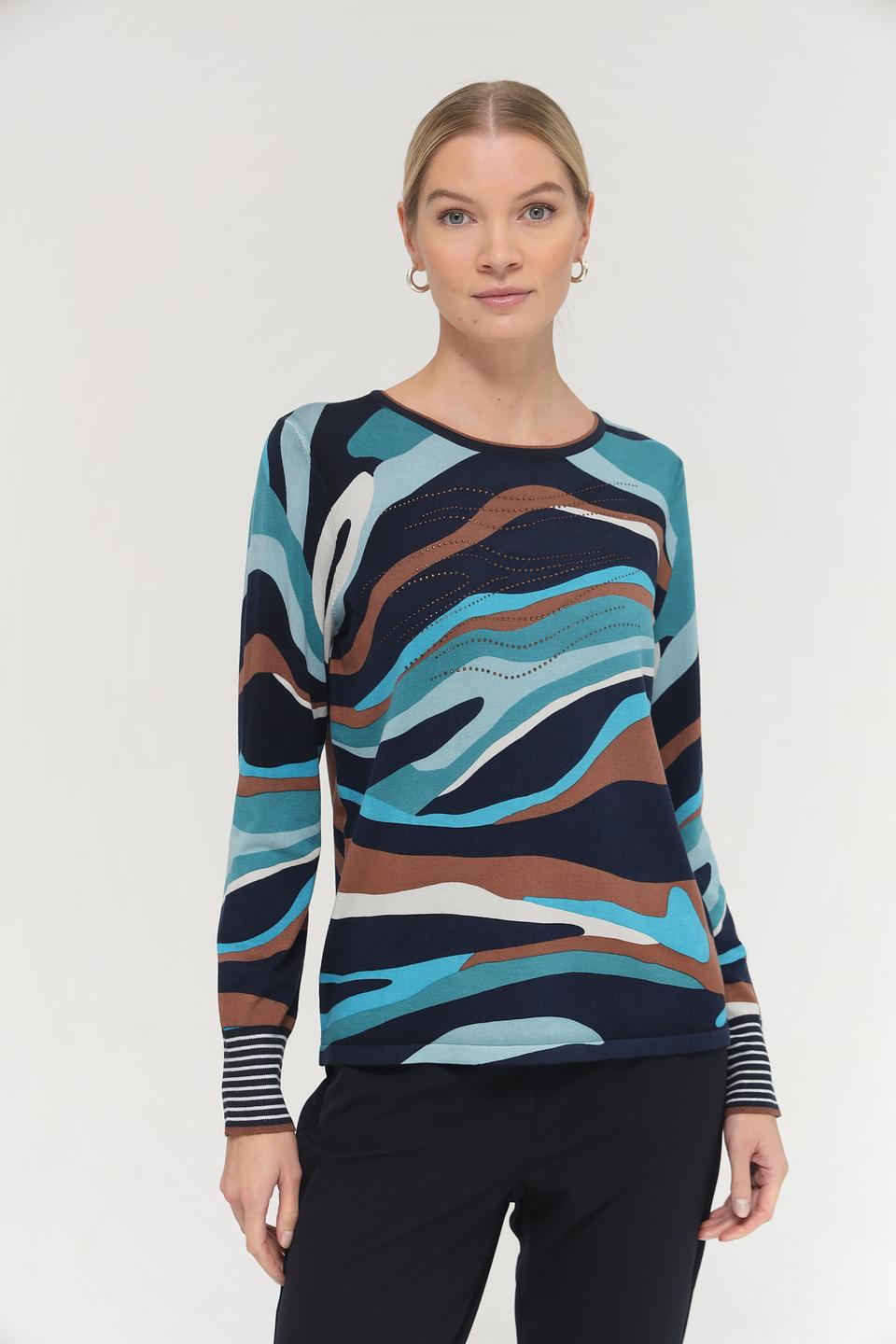 Пуловер Betty Barclay с принтом