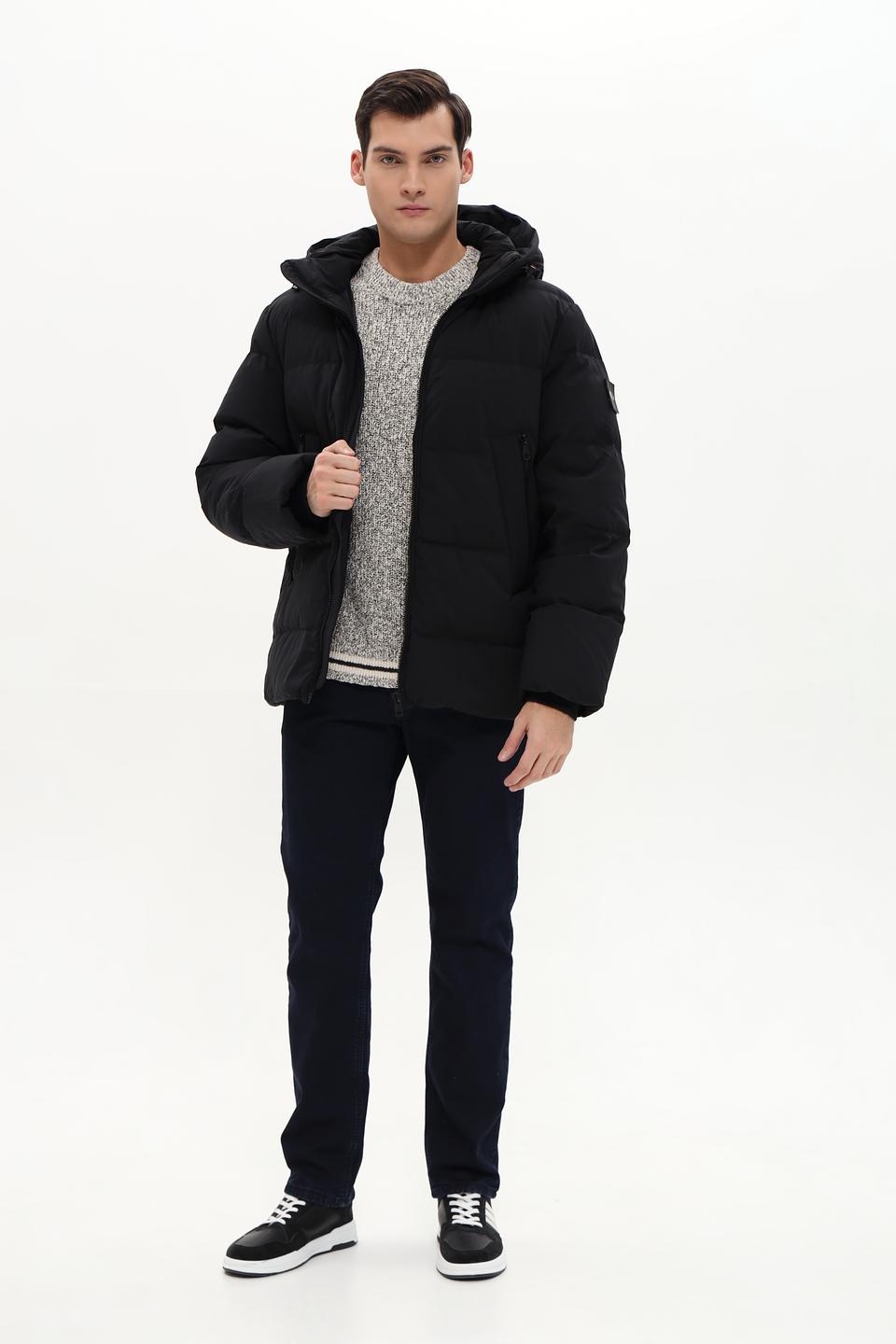 Куртка Tom Tailor чёрная стеганая