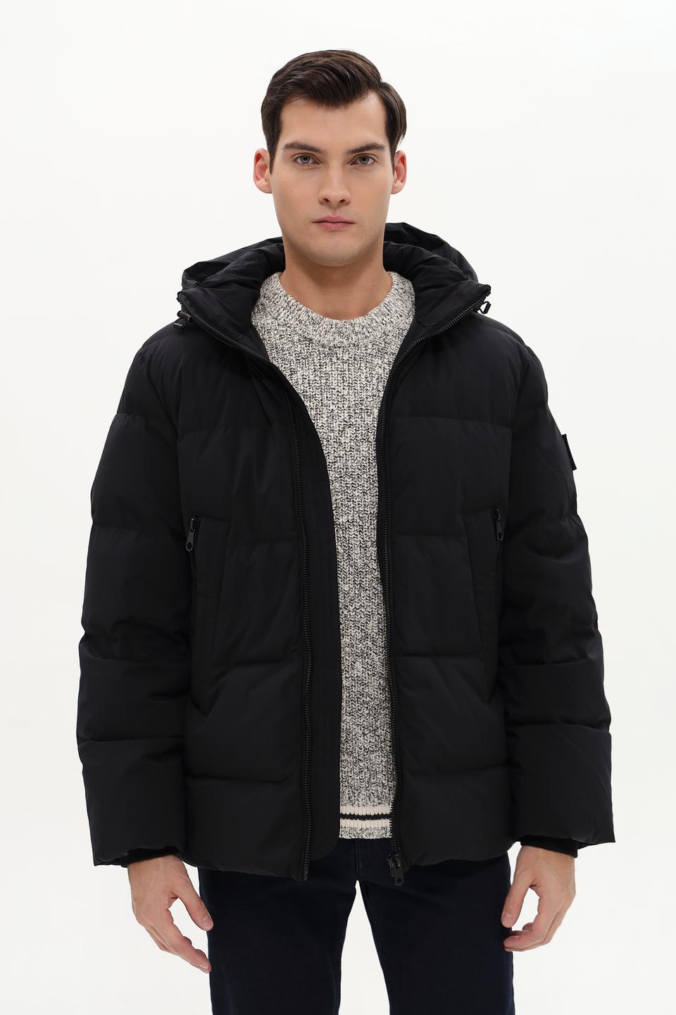 Куртка Tom Tailor чёрная стеганая