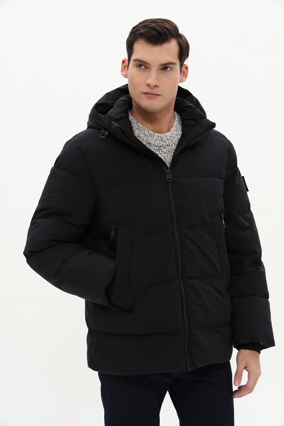 Куртка Tom Tailor чёрная стеганая