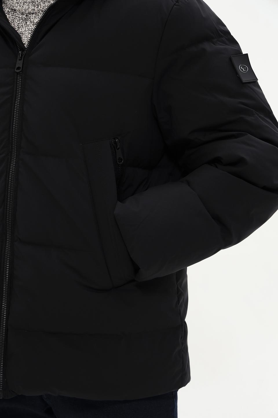 Куртка Tom Tailor чёрная стеганая