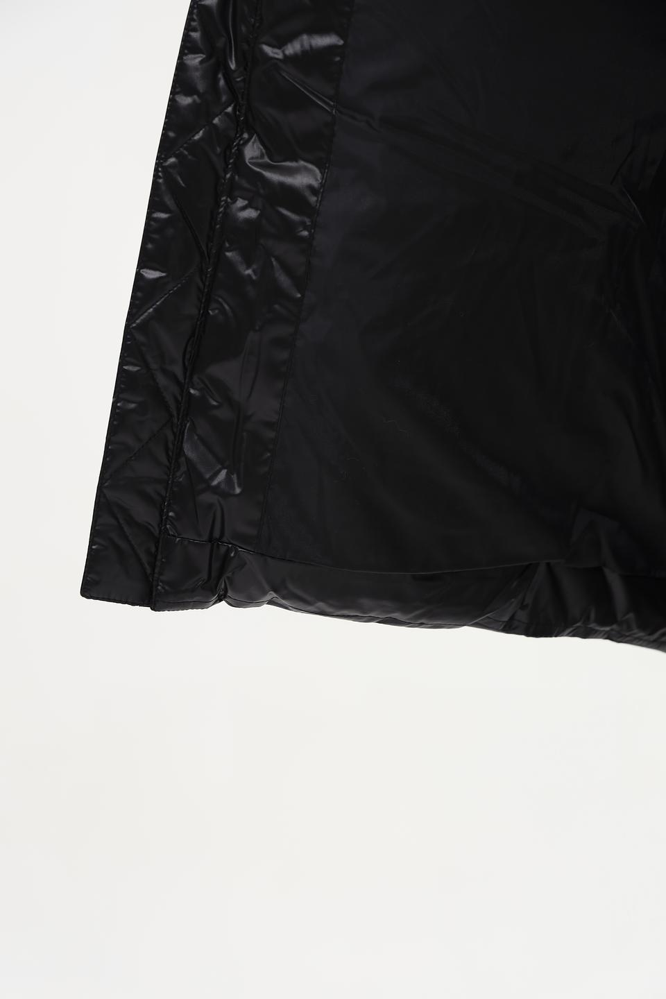 Куртка Tom Tailor стеганая чёрная