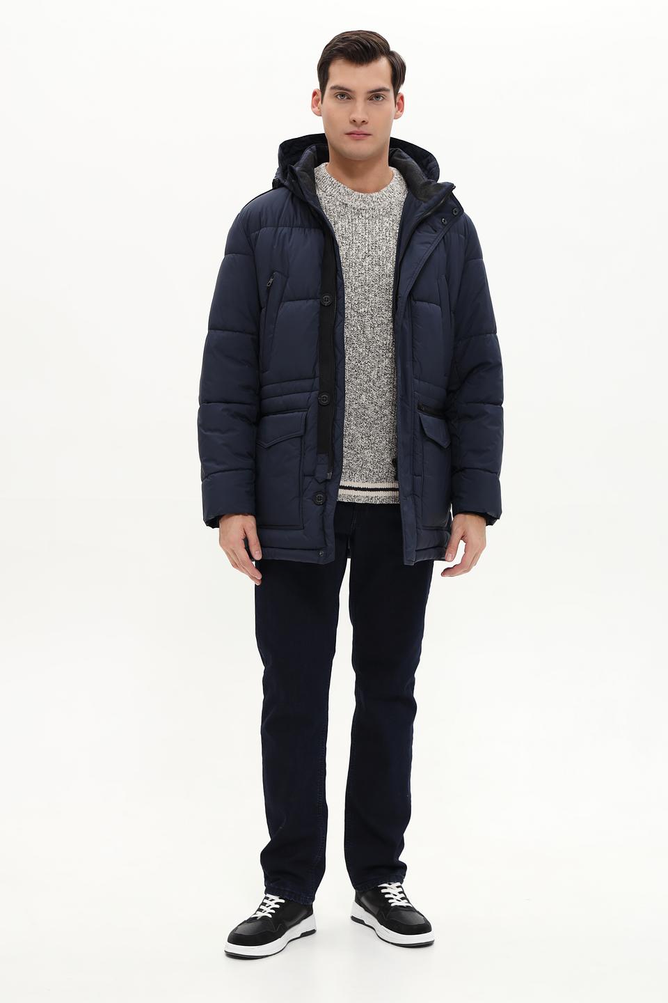 Куртка Bugatti стеганая синяя