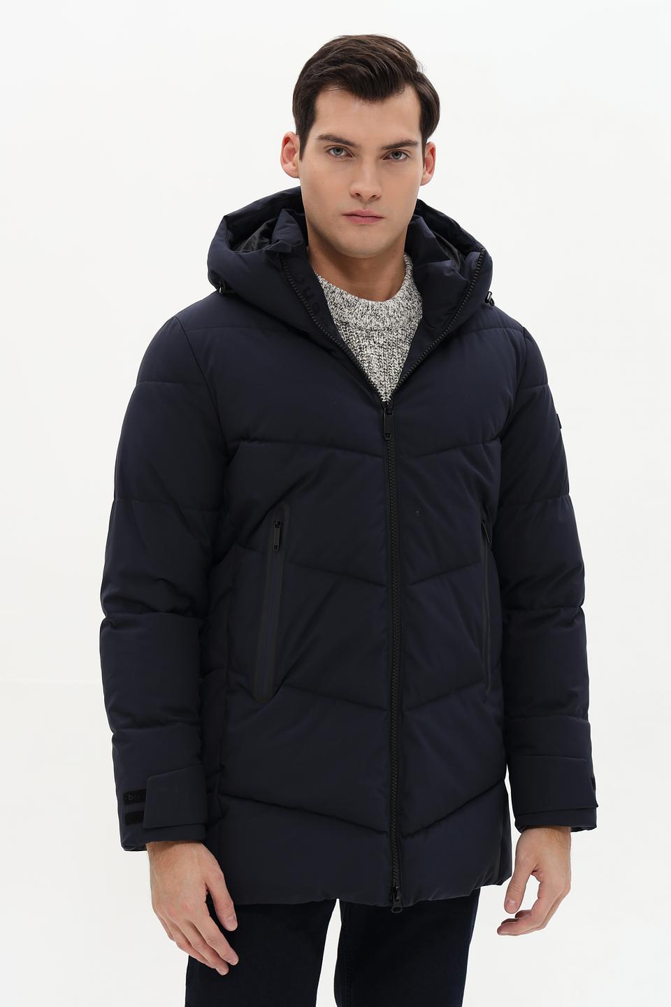 Куртка Bugatti стеганая синяя