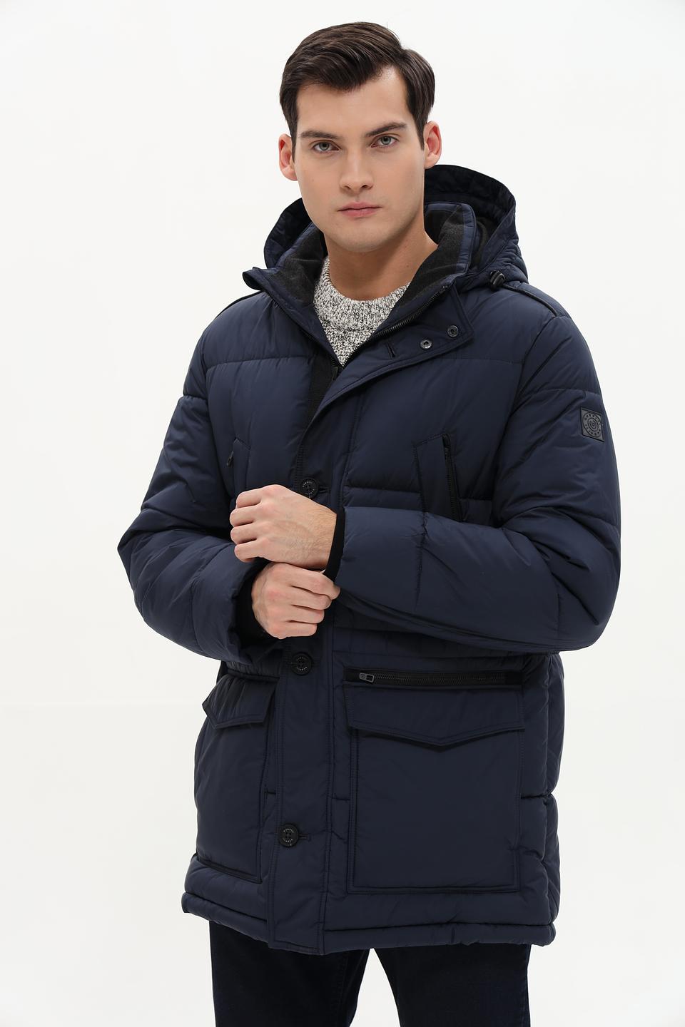 Куртка Bugatti стеганая синяя