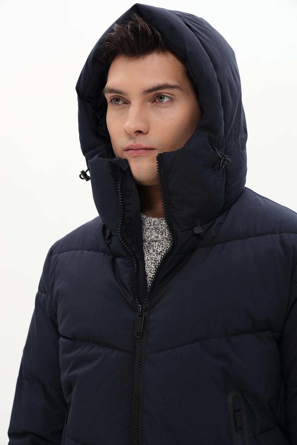 Куртка Bugatti стеганая синяя