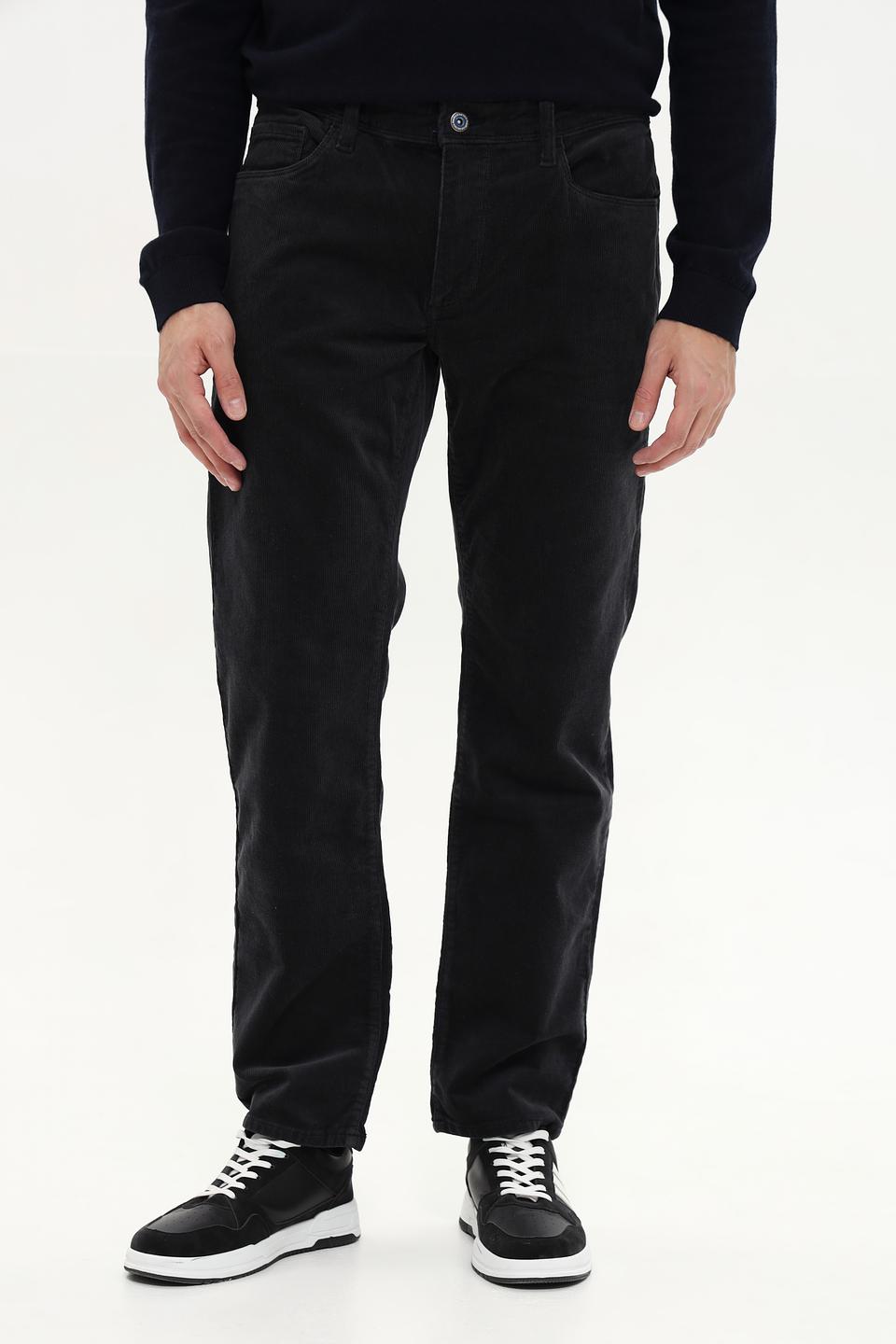 Брюки вельветовые Hattric чёрные