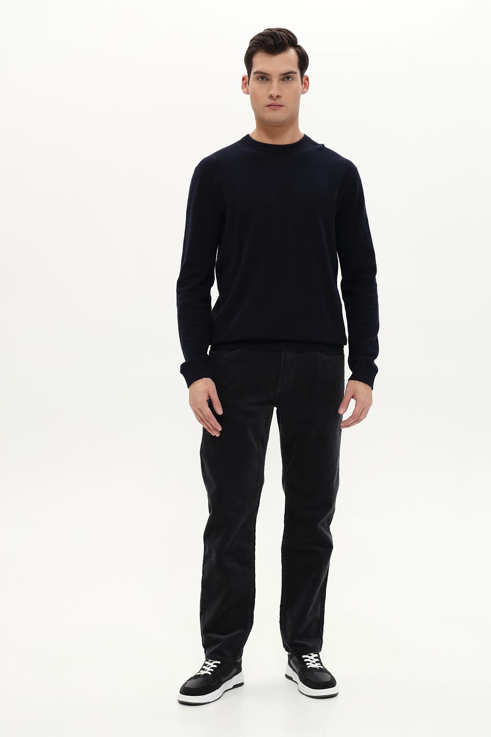 Брюки вельветовые Hattric чёрные