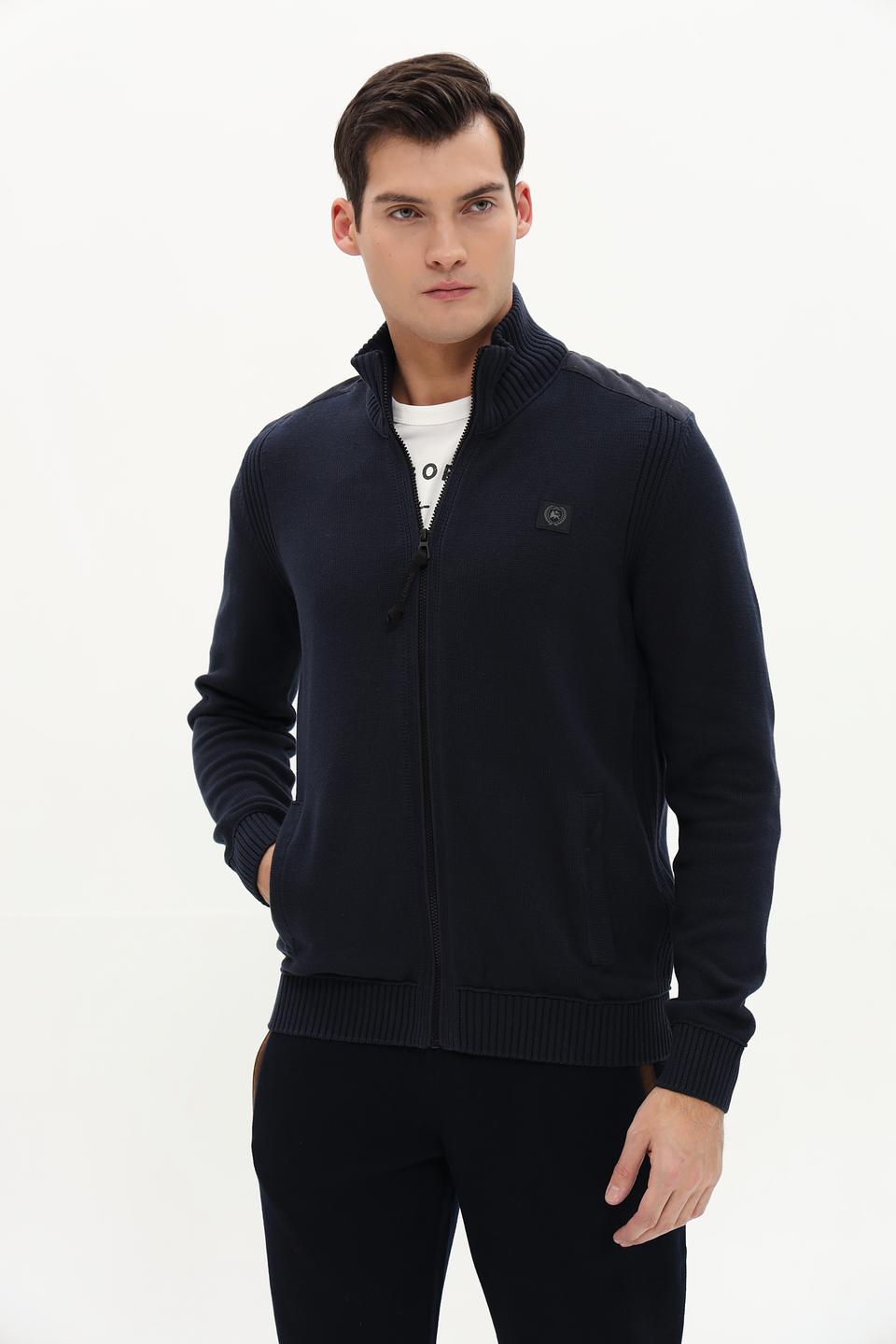 Кардиган Lerros мужской тёмно-синий