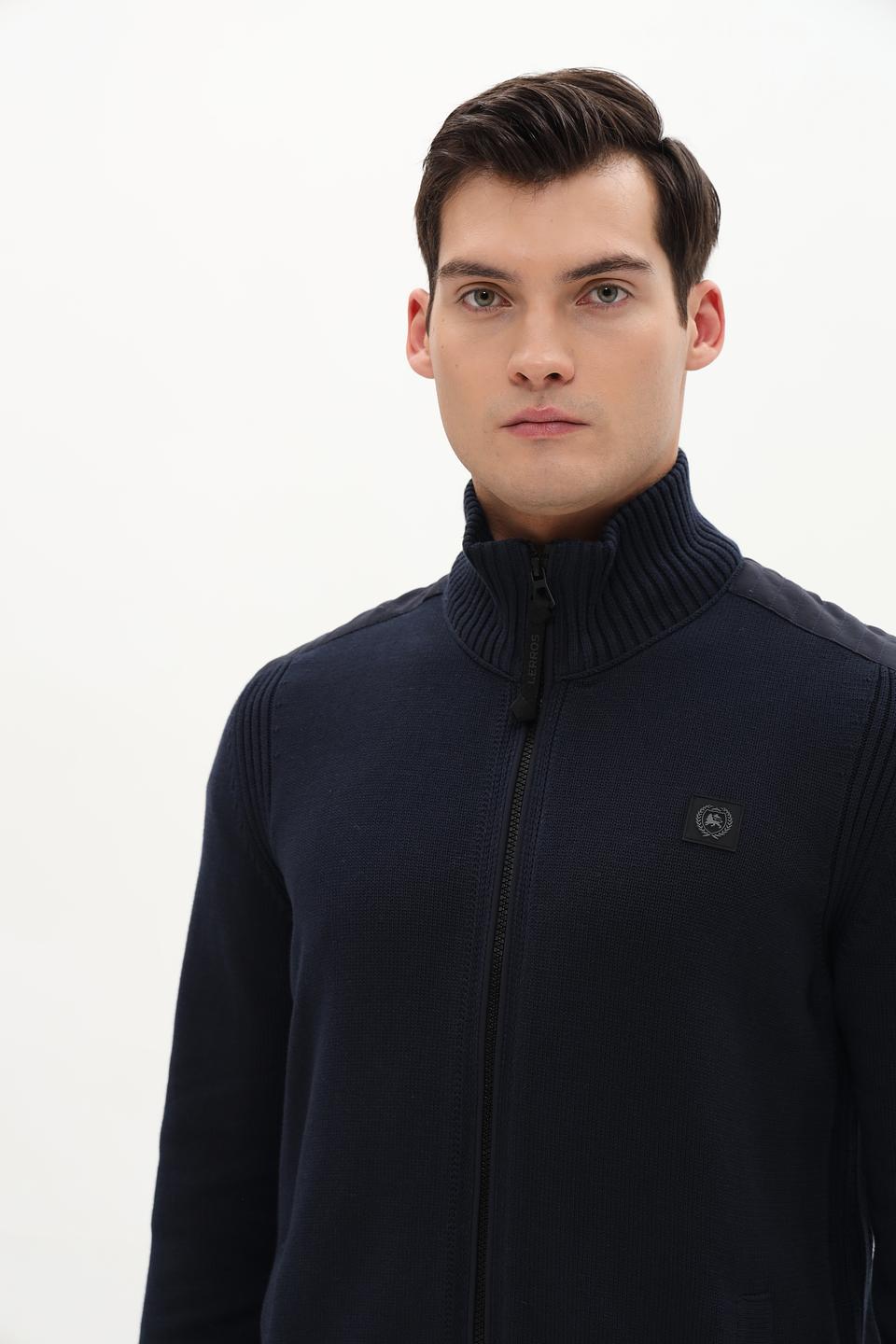 Кардиган Lerros мужской тёмно-синий