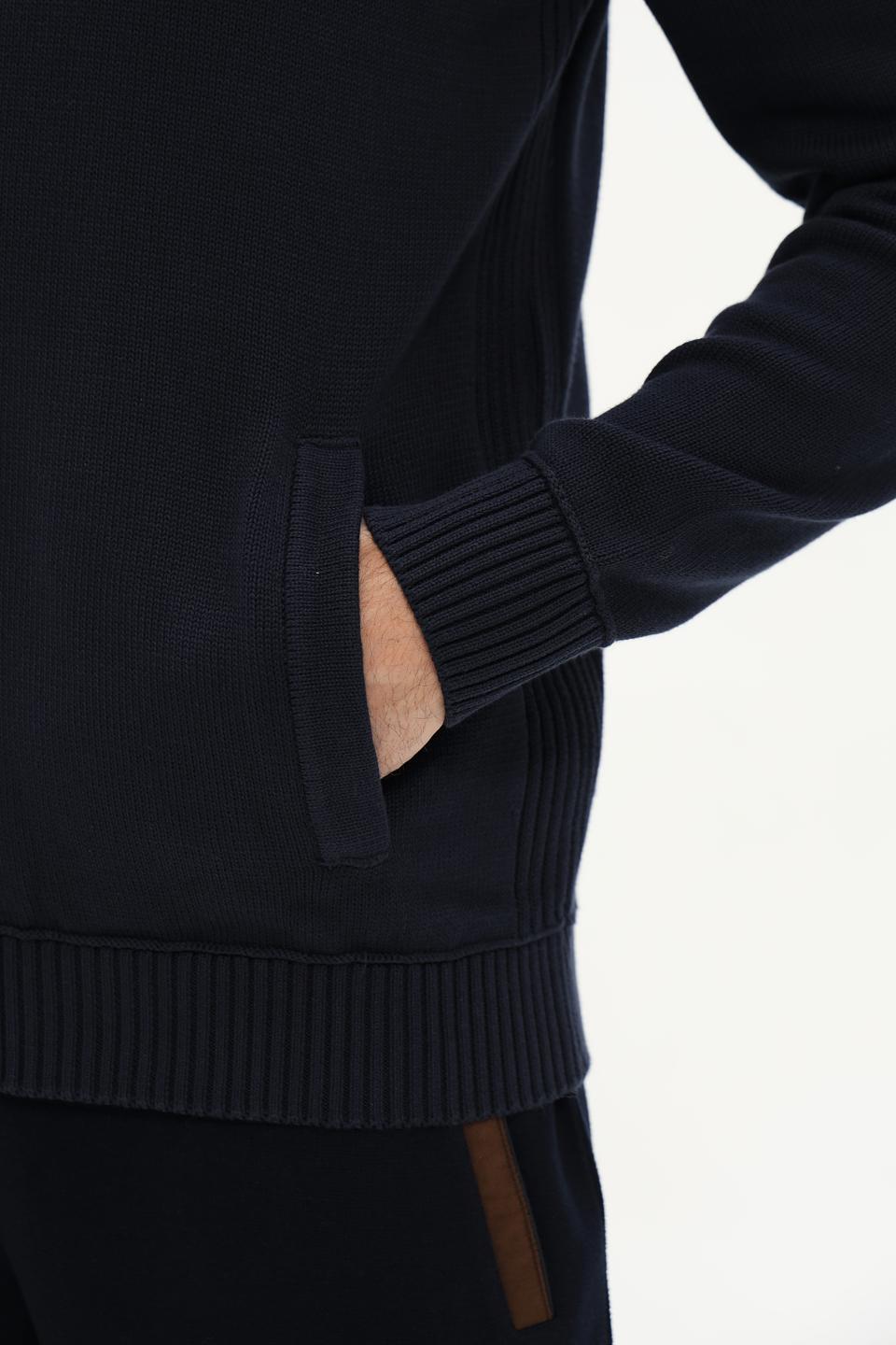 Кардиган Lerros мужской тёмно-синий