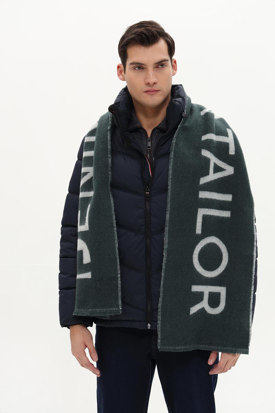 Шарф Tom Tailor denim зелёный