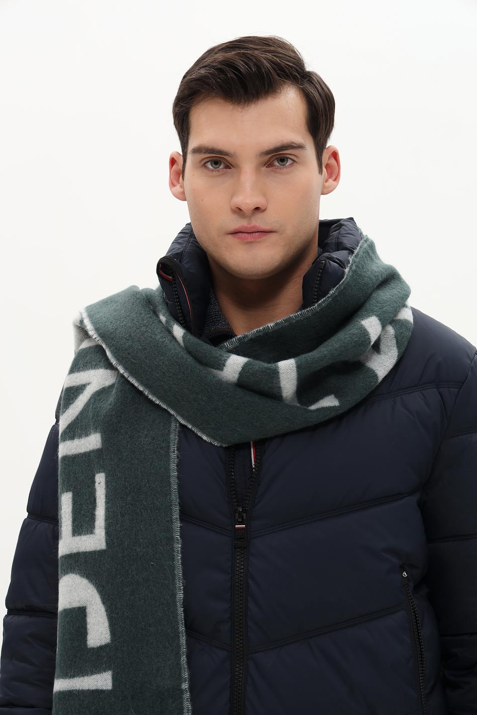 Шарф Tom Tailor denim зелёный