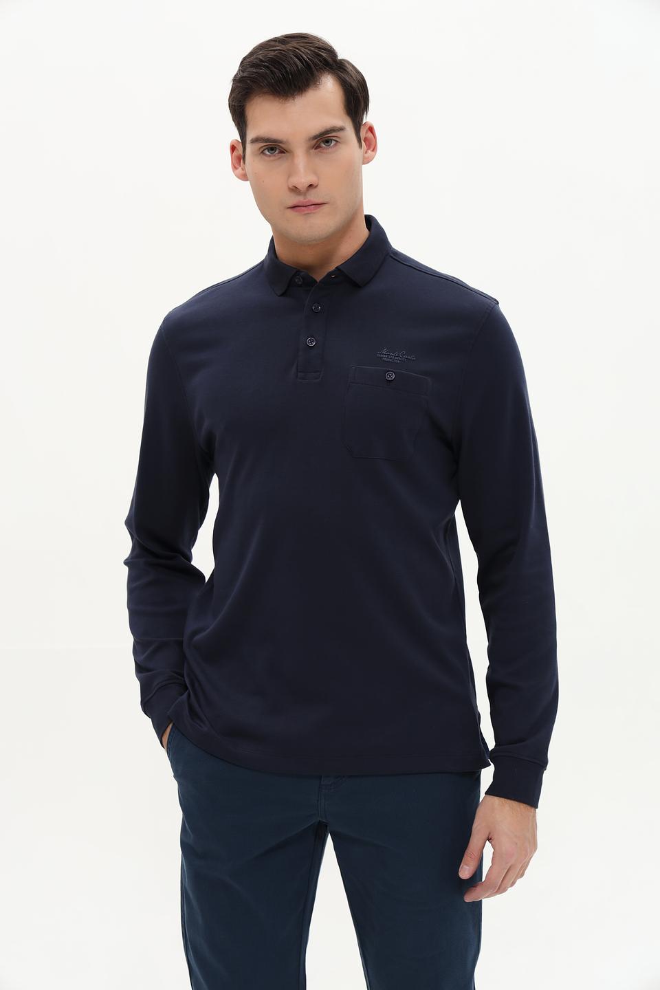 Поло Monte Carlo с длинным рукавом
