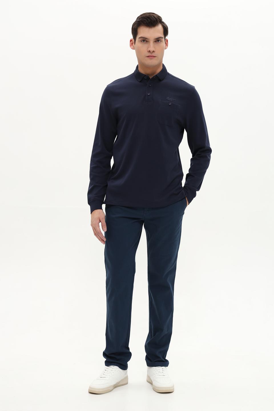 Поло Monte Carlo с длинным рукавом