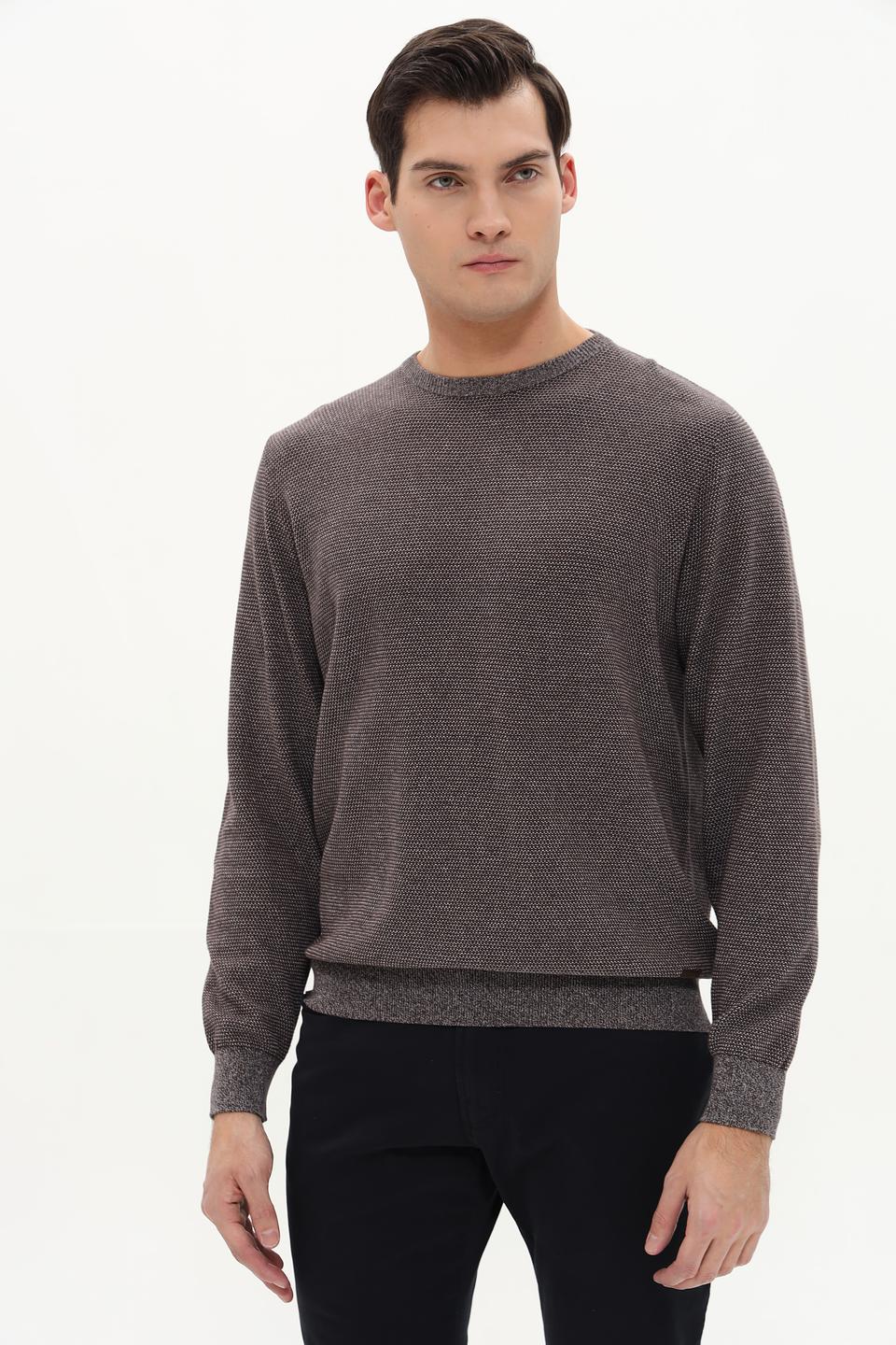 Джемпер Casa Moda мужской серый меланж