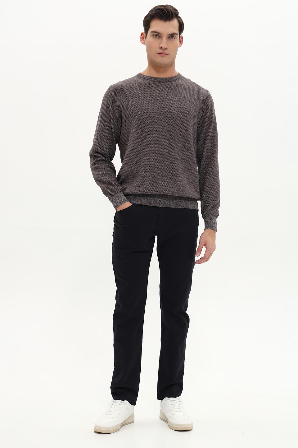 Джемпер Casa Moda мужской серый меланж