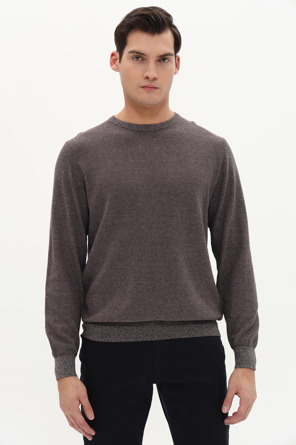 Джемпер Casa Moda мужской серый меланж