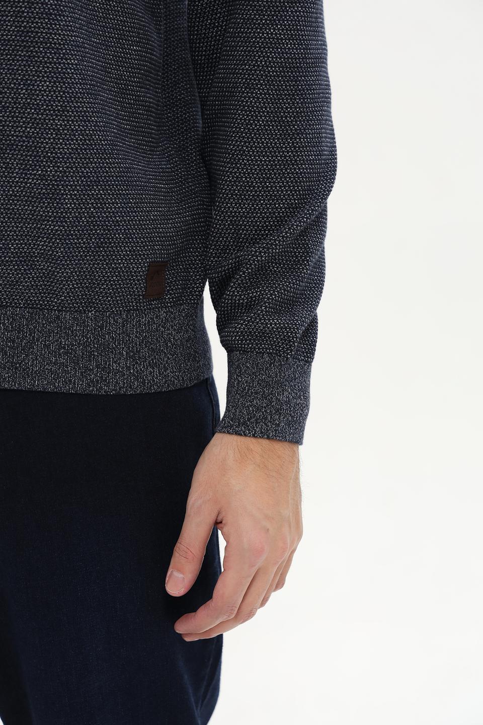 Джемпер Casa Moda с молнией серый