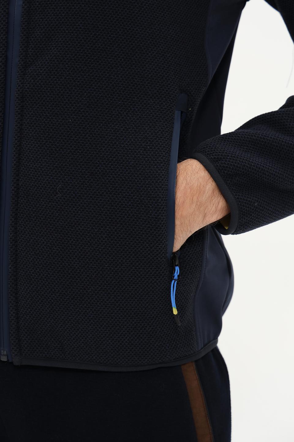 Кардиган Granchio мужской тёмно-синий