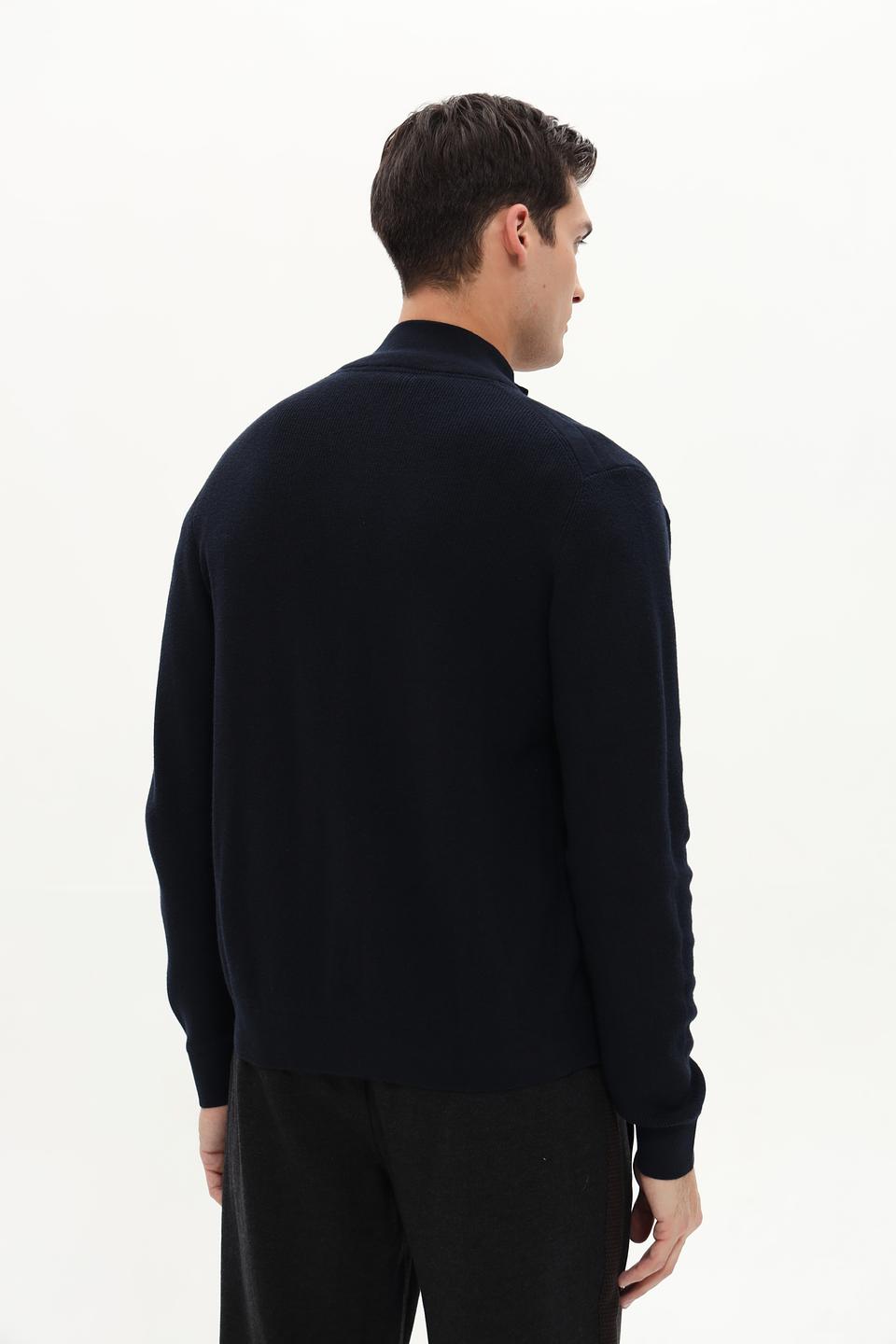 Кардиган Bugatti мужской тёмно-синий