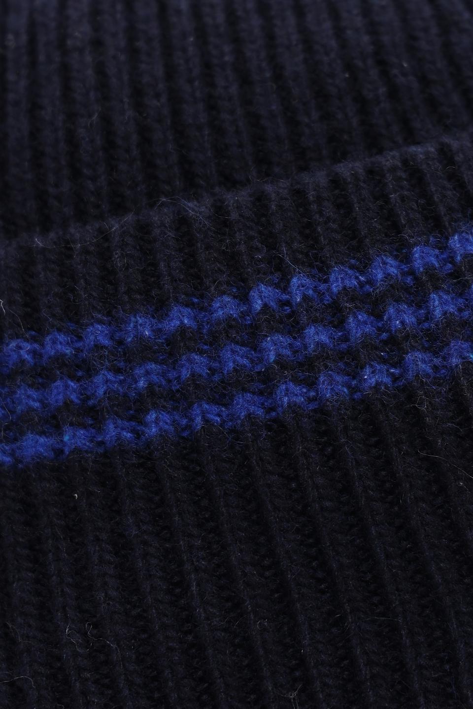 Бейсболка Marhatter вязаная синяя