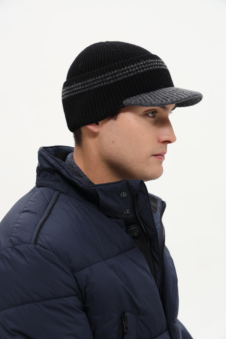 Бейсболка Marhatter мужская чёрная