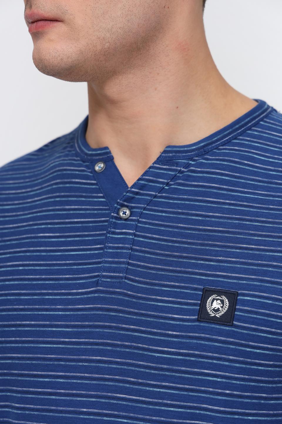 Футболка Lerros полосатая синяя