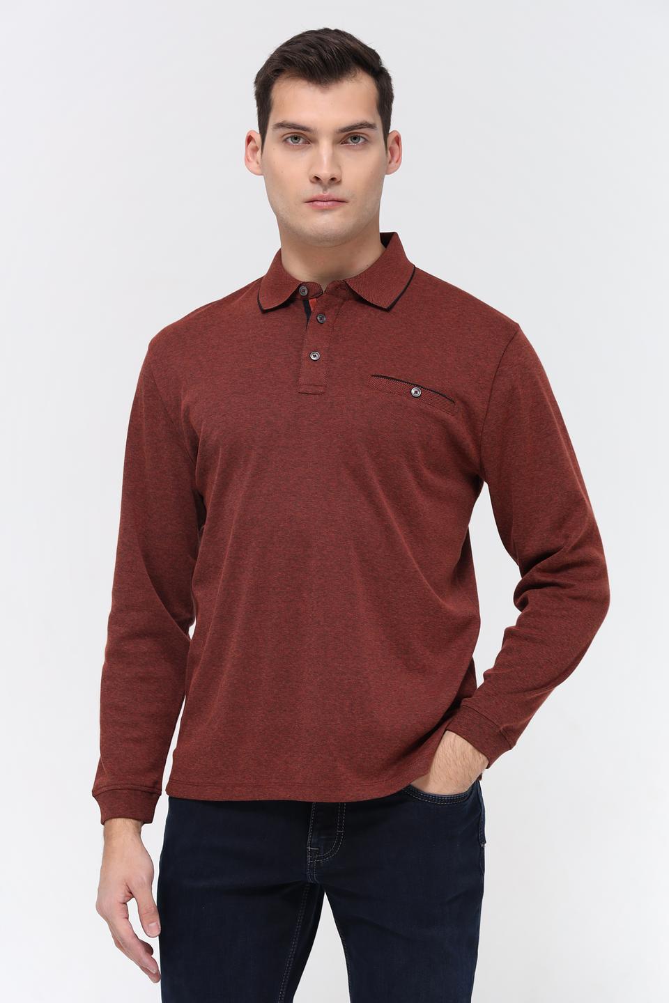 Поло Casa Moda с длинным рукавом