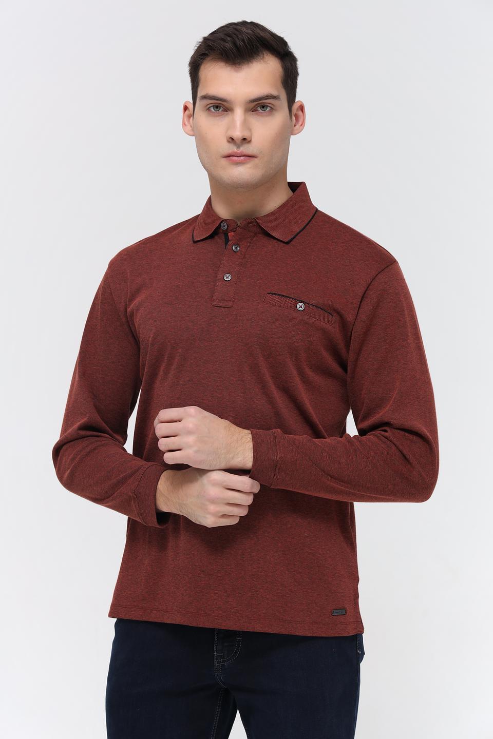 Поло Casa Moda с длинным рукавом