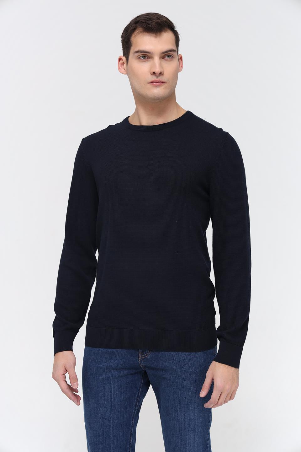 Джемпер Seidensticker тёмно-синий