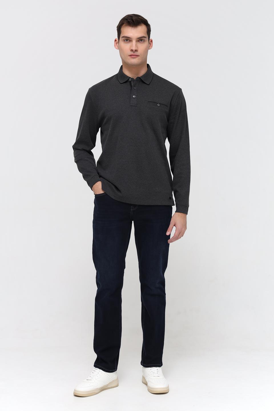 Поло Casa Moda с длинным рукавом