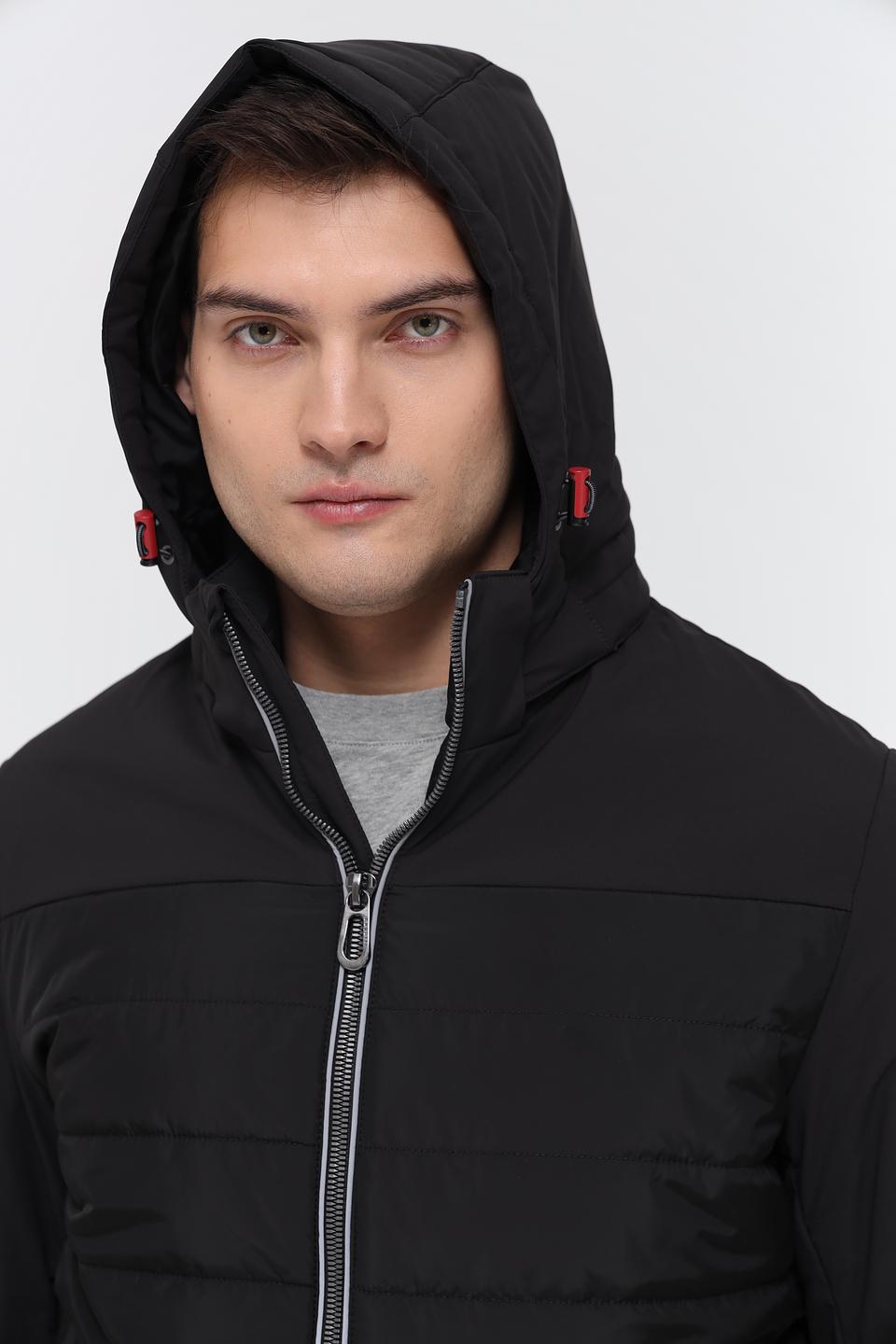 Куртка Bugatti стеганая чёрная