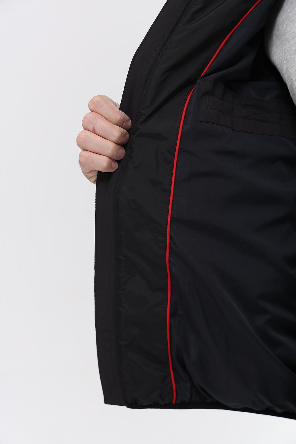 Куртка Bugatti стеганая чёрная