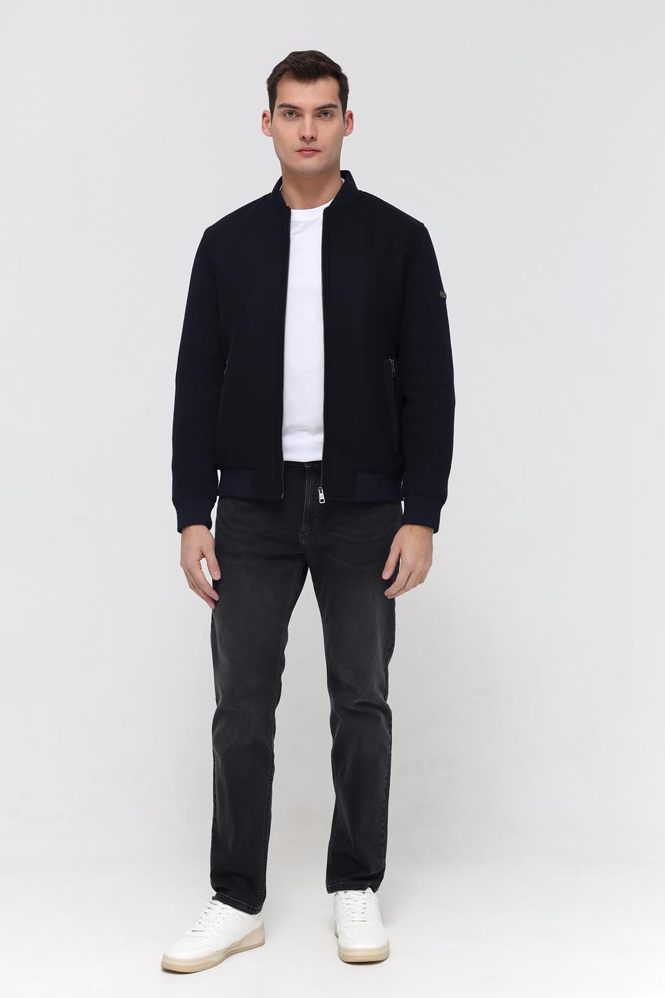 Ветровка Bugatti мужская тёмно-синяя