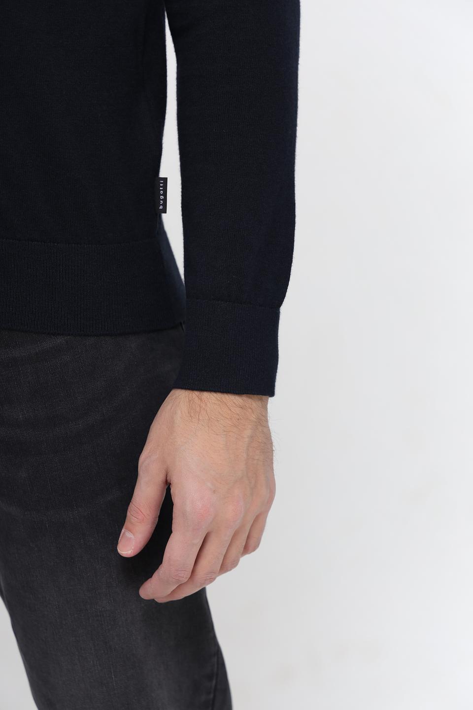 Кардиган Bugatti на молнии тёмно-синий