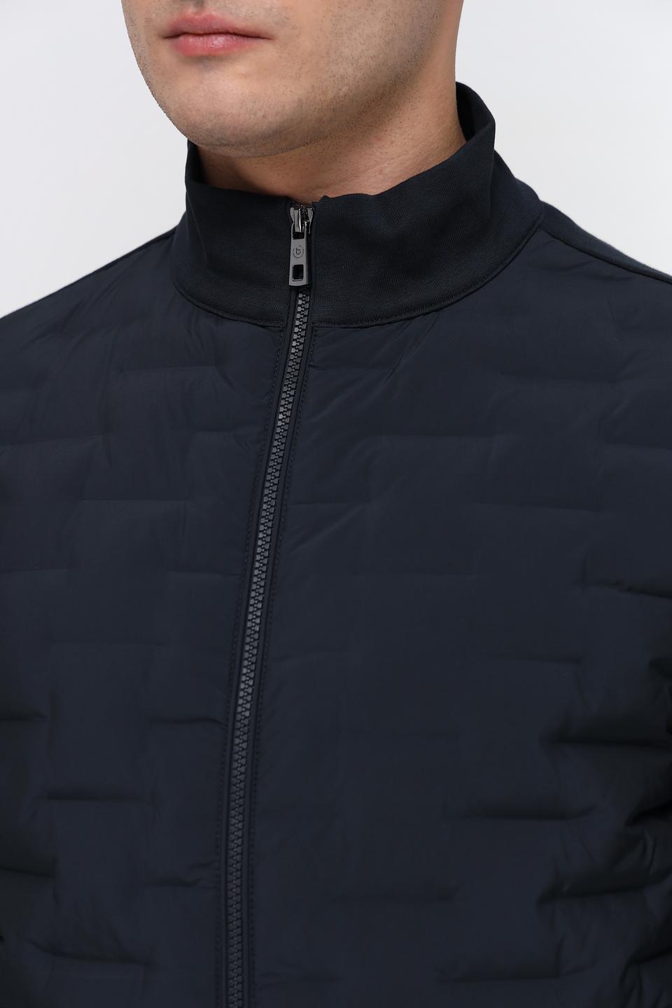 Кардиган Bugatti стеганый тёмно-синий